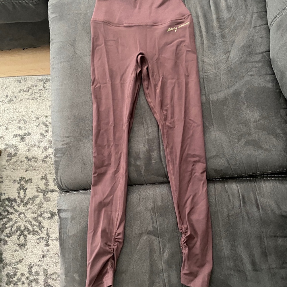 Whitney Simmons RIB WAIST LEGGINGS